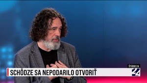 Štúdio 24 o aktuálnej politickej situácii s komentátorom TV JOJ Arpádom Soltészom
