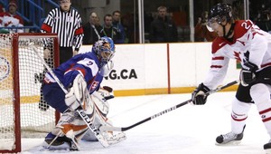 Slovensko podľahlo Kanade 2:8, o štvrťfinále proti Švajčiarsku