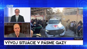Štúdio 24: Vývoj situácie v pásme Gazy