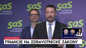 Tlačová beseda o financiách na zdravotnícke zákony