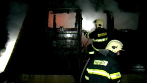 Veľký požiar na Kubínskej holi. Horela rekreačná chata