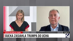 Štúdio 24: guľka zasiahla Trumpa do ucha