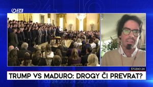 Štúdio 24: Trump vs Maduro – drogy či prevrat?