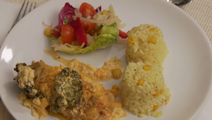 Hlavné jedlo: K B K