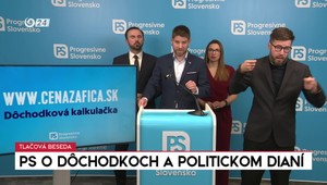 Tlačová beseda strany PS o aktuálnom politickom dianí
