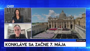 Štúdio 24: Konkláve sa začne 7. mája