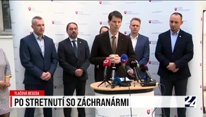 Palkovič po stretnutí na ministerstve so záchranármi