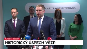 Tlačová beseda o historickom úspechu VšZP
