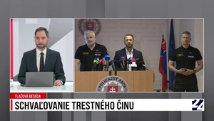 Tlačová beseda: Schvaľovanie trestného činu