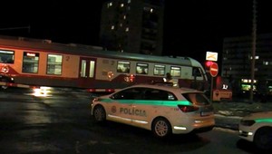 V Humennom vlak zachytil muža