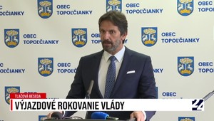 Tlačová beseda ministra Kaliňáka po výjazdovom rokovaní vlády