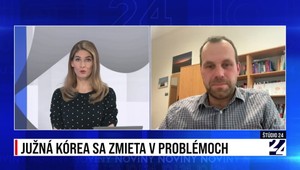 Štúdio 24: Južná Kórea sa zmieta v problémoch