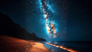 FOTO: Najkrajšia fotografia Mliečnej dráhy z paluby ISS