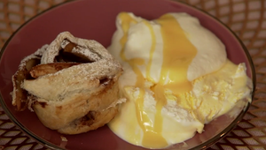 Dezert: Pečené ruže