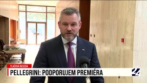 Tlačová beseda Petra Pellegriniho: Podporujem premiéra