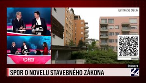 Búrlivá diskusia o novele stavebného zákona v Štúdiu JOJ 24
