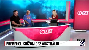 Prebehol krížom cez Austráliu: Ultramaratónec Jozef Rajchl v Štúdiu JOJ 24