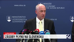 Slovensko bude mať pred ďalšou zimou dostatok plynu - tlačová beseda ministra Hirmana