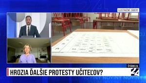 Štúdio 24: Hrozia ďalšie protesty učiteľov?