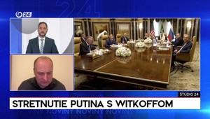 Štúdio 24: Stretnutie Putina s Witkoffom