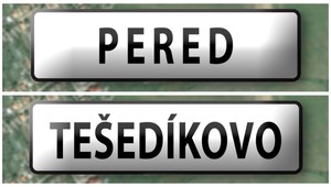 Tešedíkovo sa opäť zmenilo na Pered. Na chvíľu...