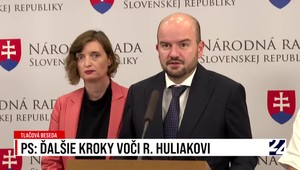 Tlačová beseda Progresívneho Slovenska: Ďalšie kroky voči R. Huliakovi
