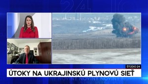 Štúdio 24: Útoky na ukrajinskú plynovú sieť