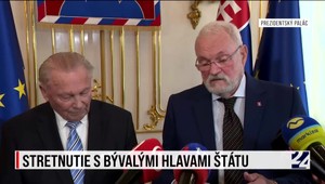 Stretnutie prezidentky s bývalými hlavami štátu