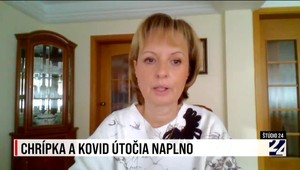 Štúdio 24 o tom, že chrípka a covid útočia naplno