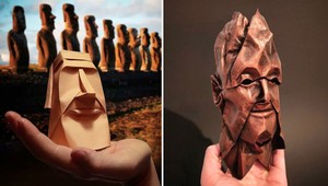 Z týchto papierových sôch vám doslova padne sánka