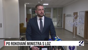Tlačová beseda ministra zdravotníctva Kamila Šaška po rokovaní s LOZ