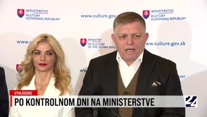 Tlačová beseda po kontrolnom dni na ministerstve kultúry