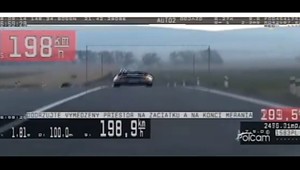 VIDEO: Cestní piráti opäť úradovali. Jeden šiel mimo obce takmer 200 km/h