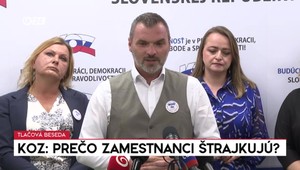 Tlačová beseda KOZ: Prečo zamestnanci štrajkujú?