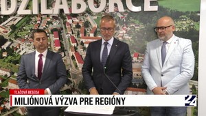 Tlačová beseda o miliónovej výzve pre regióny