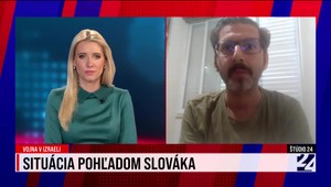 Štúdio 24 o situácii v Izraeli očami Slováka
