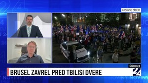 Štúdio 24: Brusel zavrel pred Tbilisi dvere