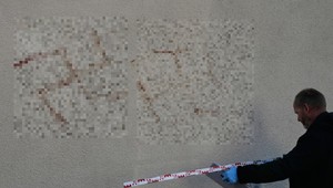 Páchateľ zanechal po nemeckých uliciach krvavé odkazy. Na autá a domy pomaľoval hákové kríže
