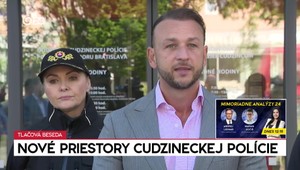 Tlačová beseda ministra vnútra k novým priestorom cudzineckej polície