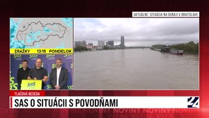 Tlačová beseda strany SaS o situácii s povodňami