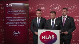 Tlačová beseda strany Hlas-SD o bezpečnosti detí