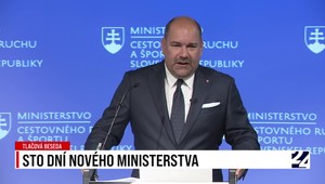Tlačová beseda o prvých 100 dňoch ministerstva cestovného ruchu