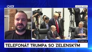 Štúdio 24: Telefonát Trumpa so Zelenským
