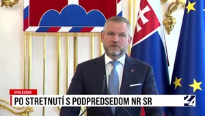 Vyhlásenie prezidenta Petra Pellegriniho po stretnúti s podpredsedom NR SR
