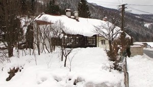 Pozor na sneh a prudký vietor. Takto to dopadne...