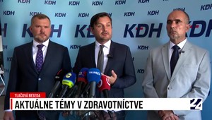 Tlačová beseda KDH o aktuálnych témach v zdravotníctve