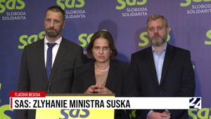Tlačová beseda strany SaS: Zlyhanie ministra Suska