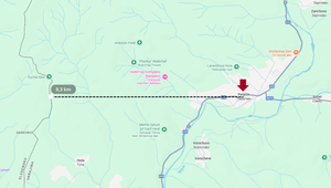 Neďaleko slovenských hraníc dopadol dron. Na mieste je jeden zranený