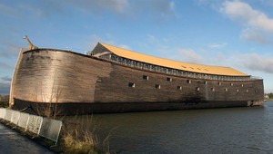 Postavil Noemovu archu: Loď veľkosti futbalového štadióna vypláva z Holandska