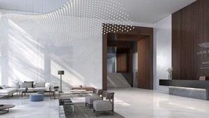 Aston Martin ukázal luxusný obytný komplex na nových vizualizáciách